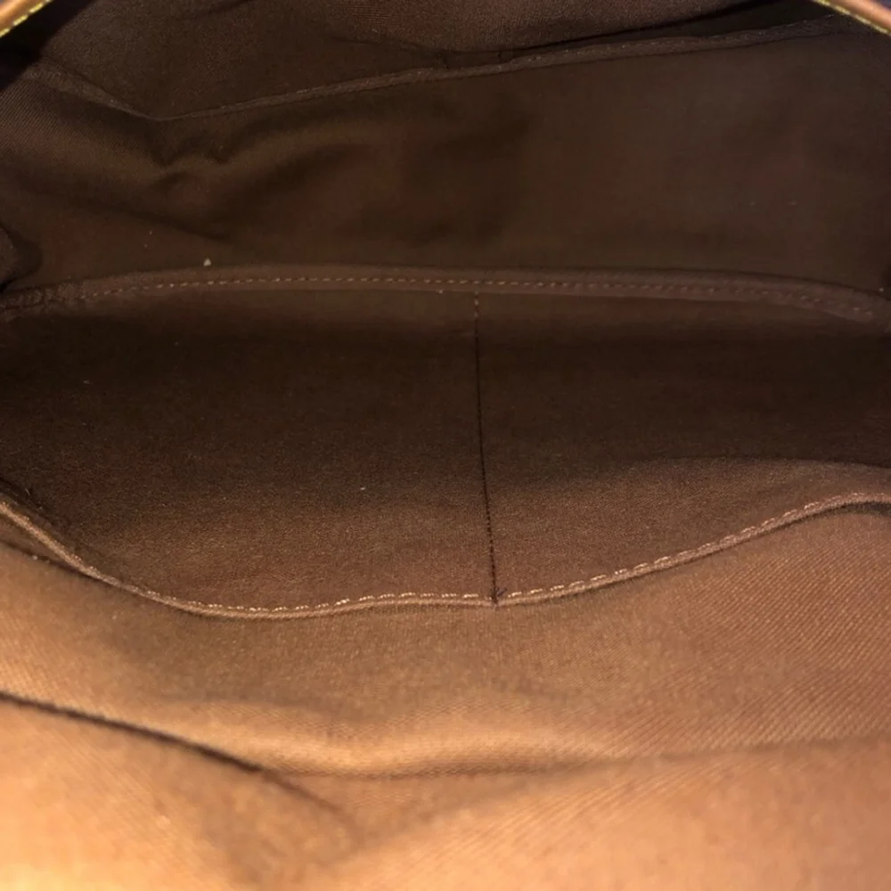 Authentic LOUIS VUITTON Saumur 35 Monogram Double Sided Messenger Bag